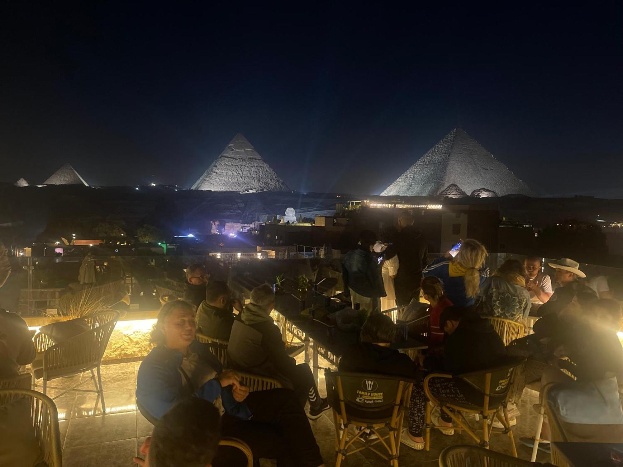Kafret el-Gabal City Pyramids Inn מראה חיצוני תמונה