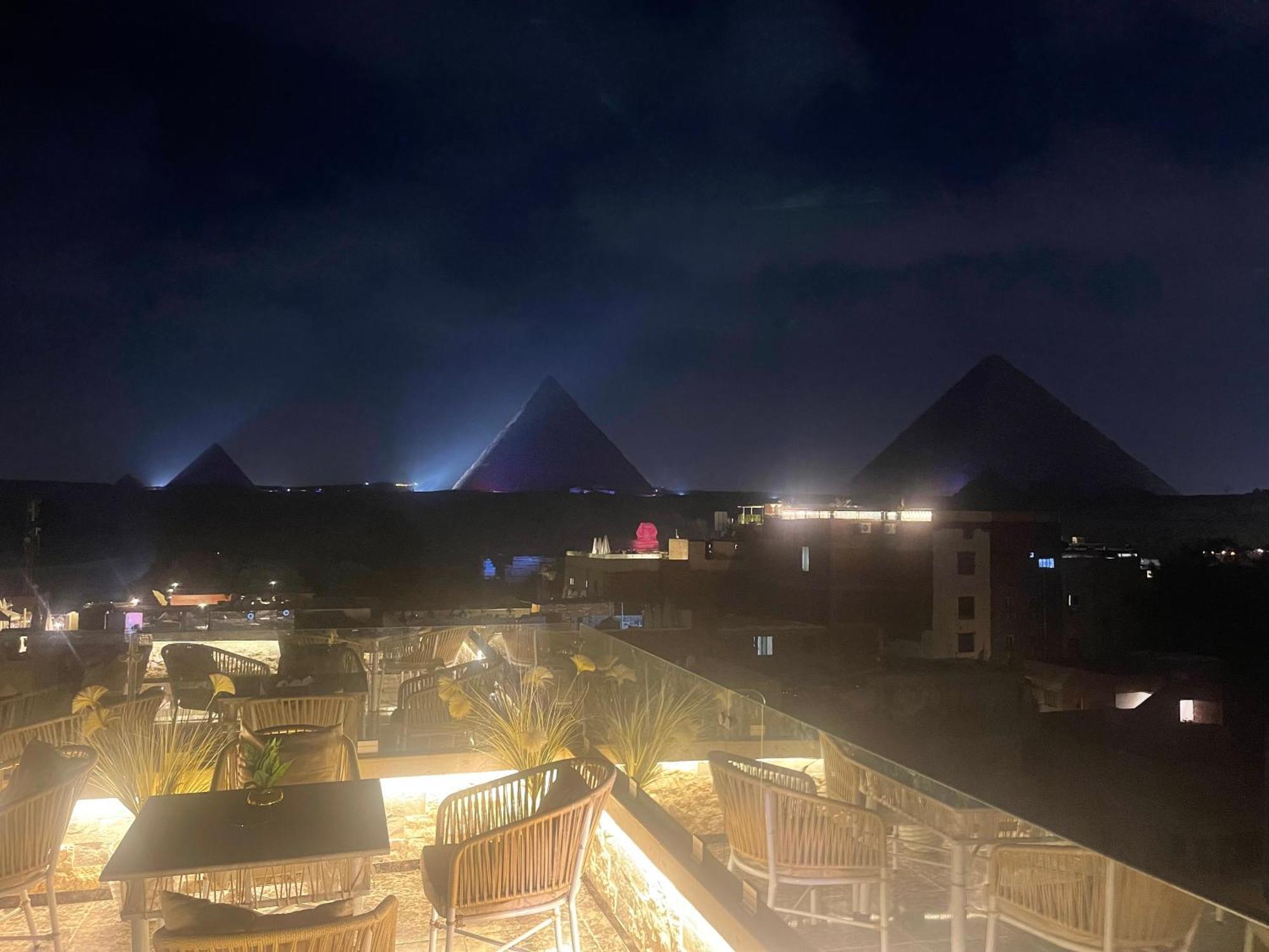 Kafret el-Gabal City Pyramids Inn מראה חיצוני תמונה