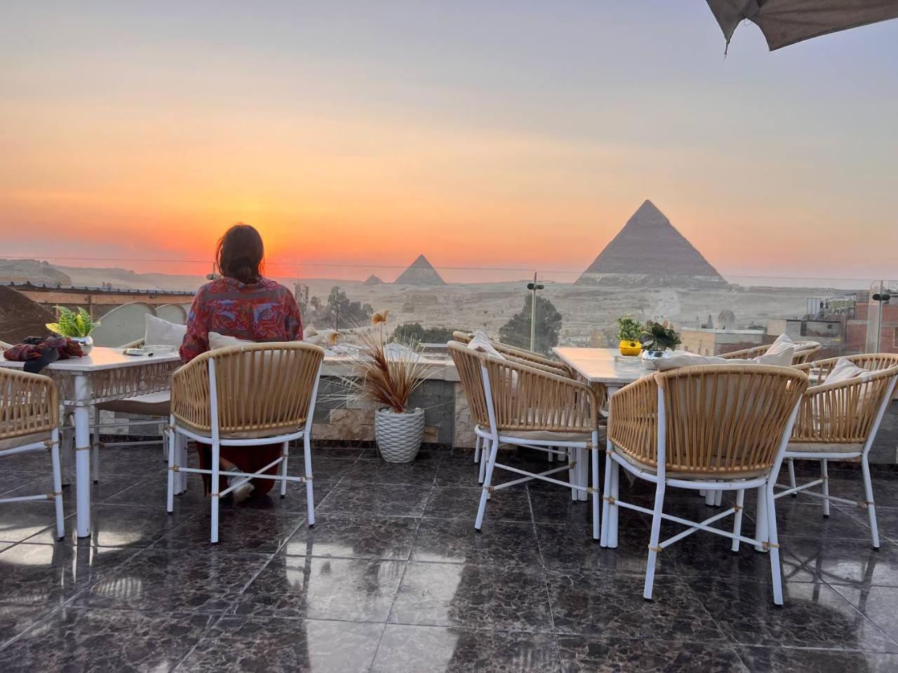Kafret el-Gabal City Pyramids Inn מראה חיצוני תמונה